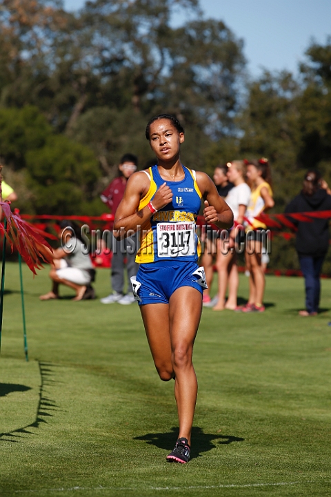 2014StanfordCollWomen-227.JPG - College race at the 2014 Stanford Cross Country Invitational, September 27, Stanford Golf Course, Stanford, California.